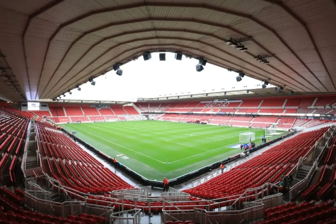 Professional stadium audio installation at Riverside Stadium