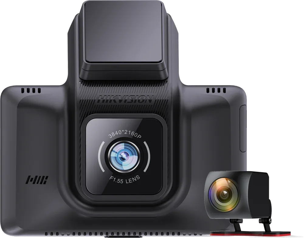 Hikvision K5 (2CH) 2k front + 1080p rear dashcam kit