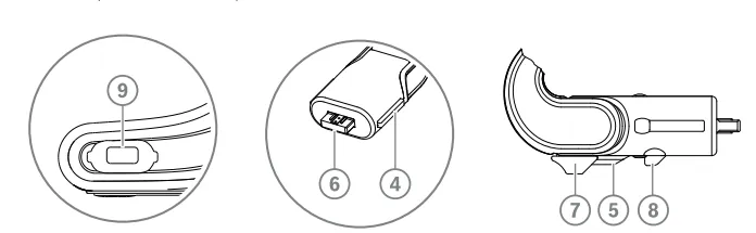 Bosch DCNM-MICS connector and locking mechanism detail