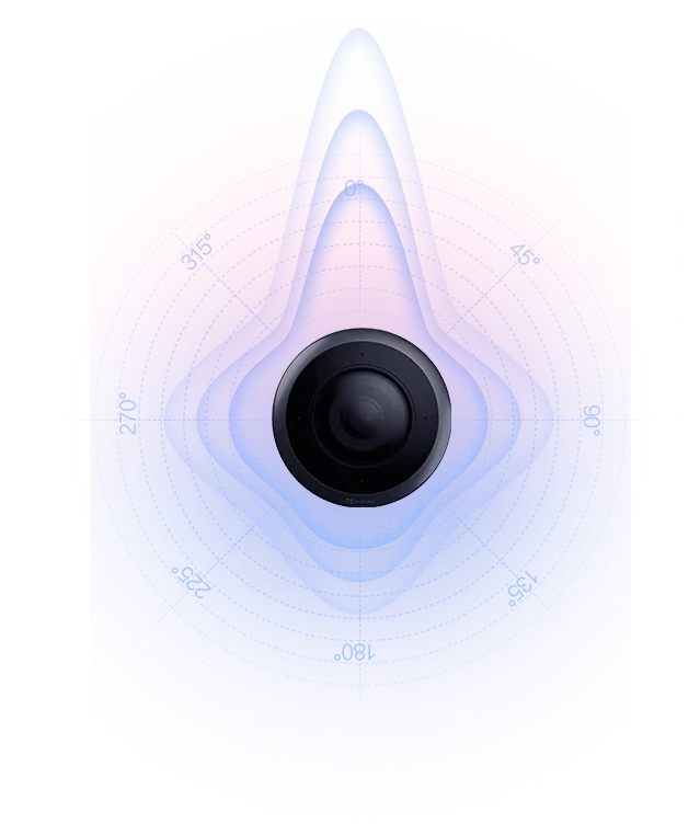 EZVIZ E4p enhanced audio pick-up system