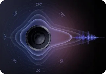 EZVIZ E4p identifying the direction of a sound