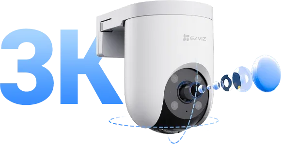 EZVIZ H8c Pro 5MP 3K camera