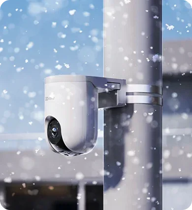 EZVIZ H8c Pro 4G pole mounted
