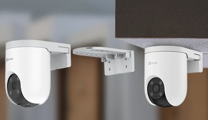 EZVIZ H8c Pro 4G snap-in mounting bracket