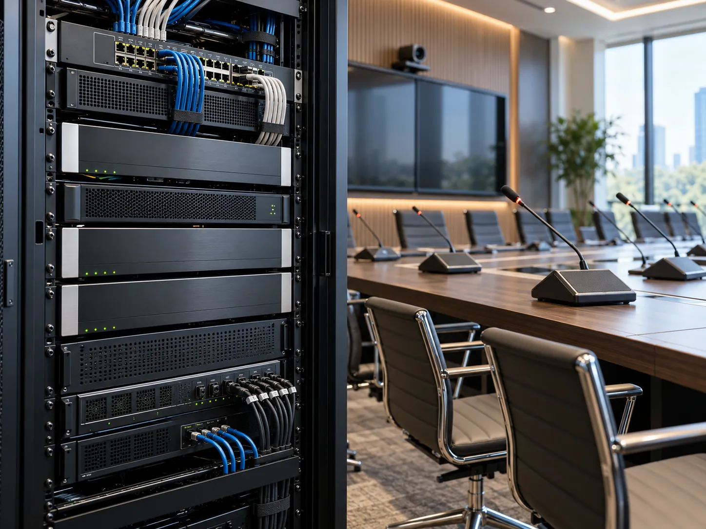 Bosch DCNM-APS2 redundant scalable DICENTIS installation