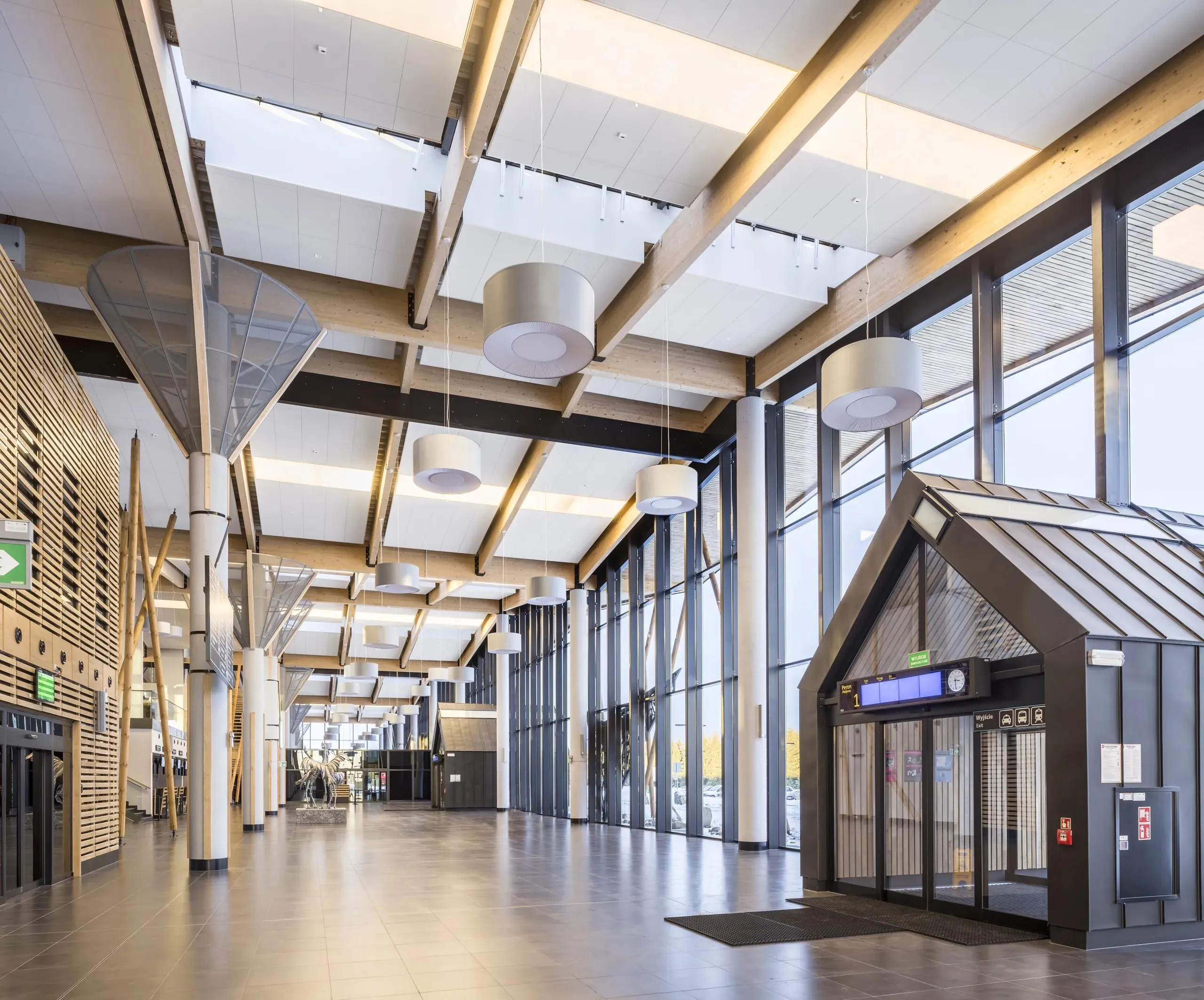 Airport and transport facility environment