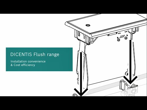 Bosch DICENTIS Flush video