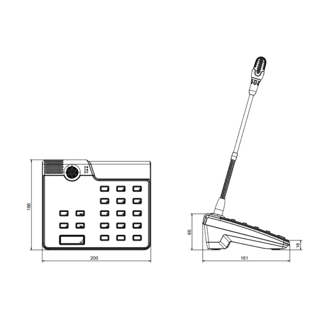 Bosch-PVA-15CST-Call-Station - Esco.webp