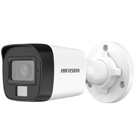 Hikvision DS-2CE16D0T-EXLPF 2MP Smart Hybrid Light Turbo HD Bullet Camera, 3.6 mm lens
