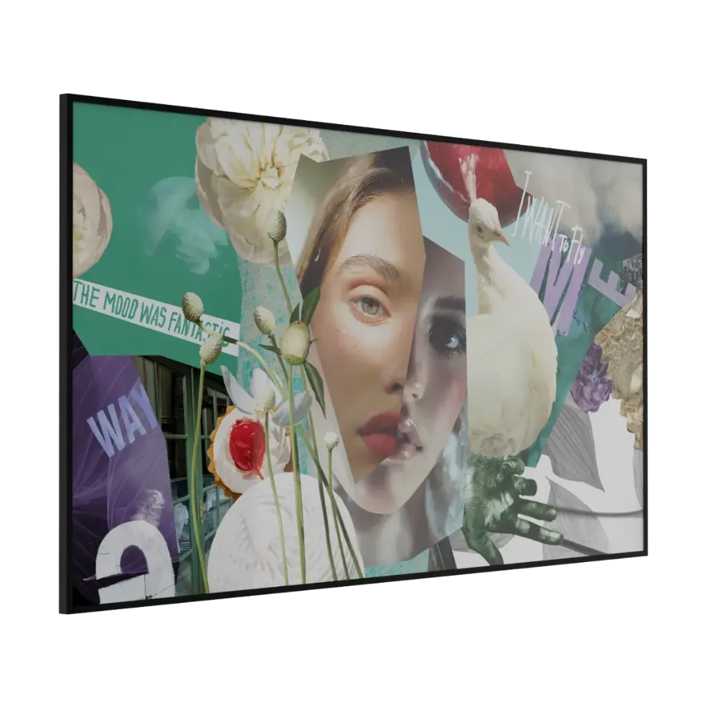 Hikvision DS-D6055UN-DP 55-inch slim wall-mounted digital signage