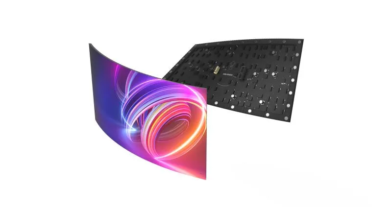 Hikvision DS-D41Q12CA-1GS P1.2 soft (flexible) indoor LED module, 320 × 160 mm