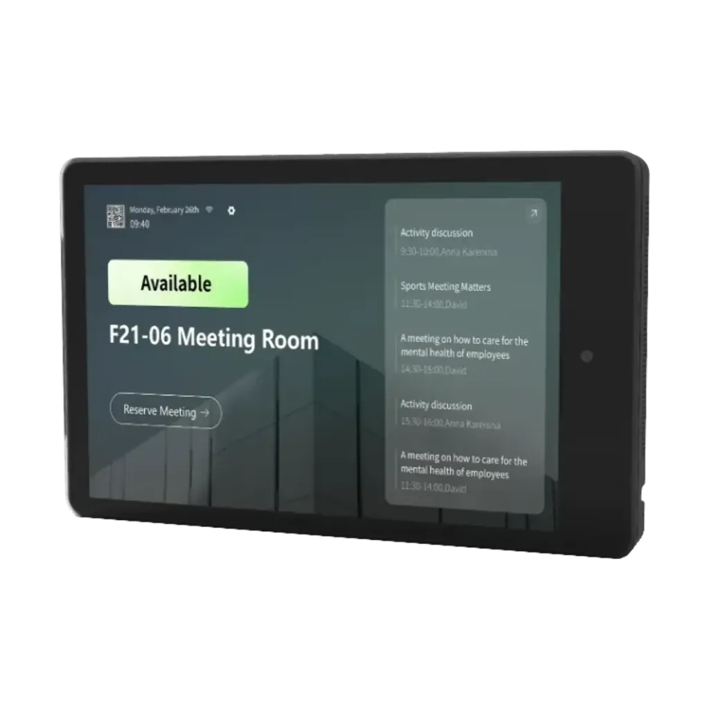 Hikvision DS-D5F10CB/BH 10.1-inch meeting room scheduling panel